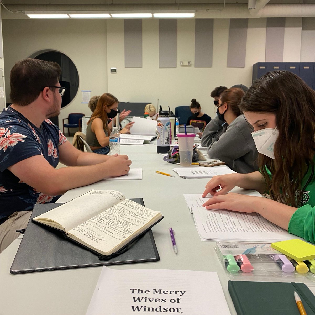 "The Merry Wives of Windsor" began rehearsals last week! Directed by former faculty member, Lavinia Hart, this show will be the final production at the Hilberry Theatre. Tickets on sale now at ow.ly/58SO50KQM9p