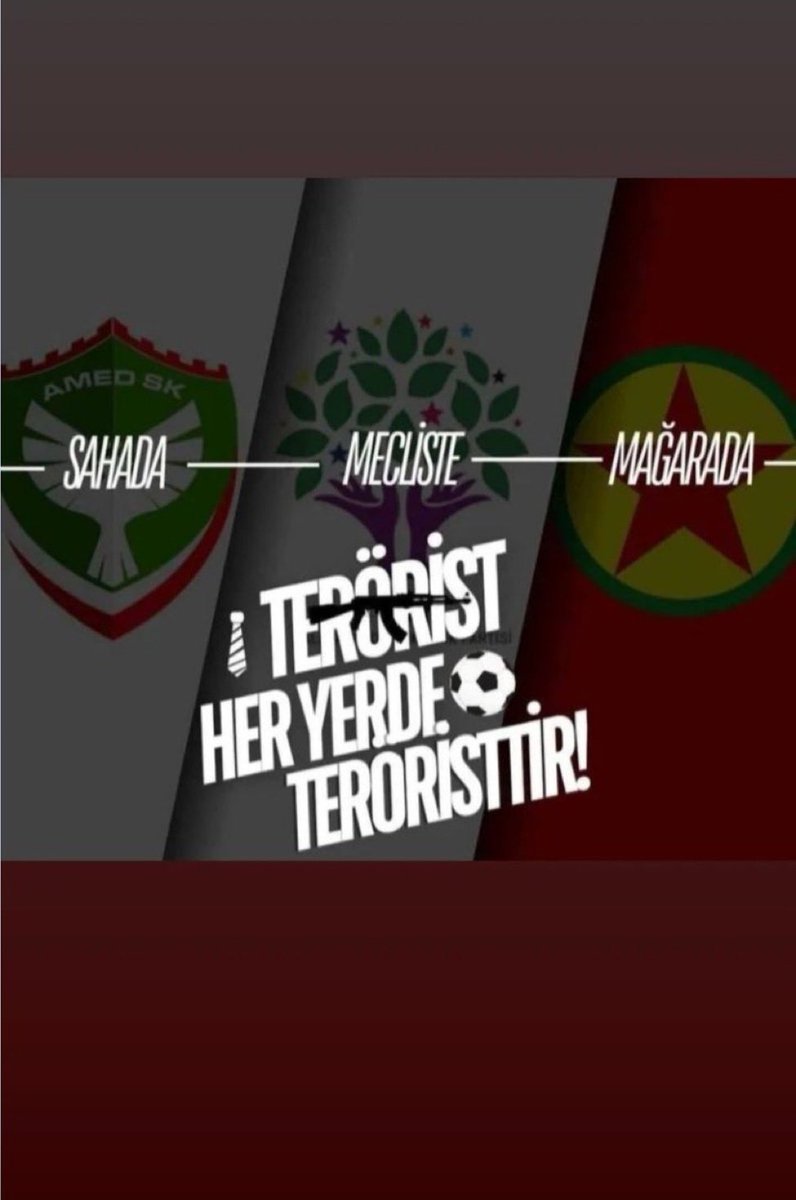 #AğlamaBursaspor Diyen Sarı Torba Fanatikleri #Bursaspor der ki;

Hayali kürdistan olanın mekanı kabristan olur❗️