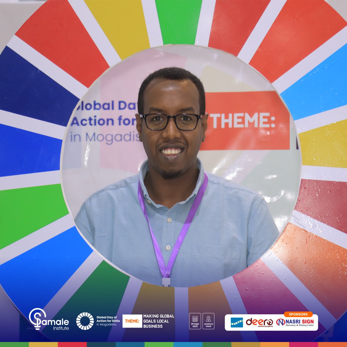 adam_rage's tweet photo. Glad to attend such this event SDGs for action #Act4SDGs #FlipTheScript #SDGs #lifeskills #GlobalGoals #TheSomaliaWeWant #CreatingBetterSomalia @CeshCentre @NinaViberg https://t.co/1echV6SKN4