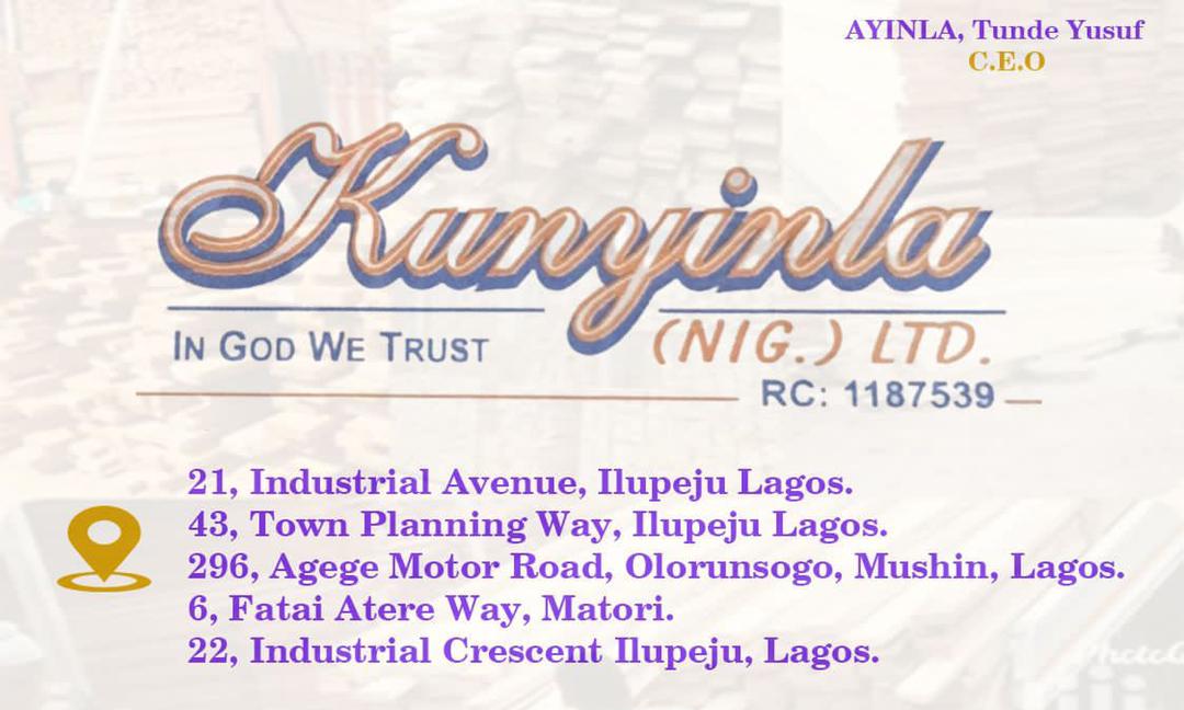 AfeesAdetona's tweet photo. Premium quality plywood 

All forms and sizes

Durability 

Longevity 

Guaranteed value for money 

Kunyinla Nigeria limited is your best plug 💯

#KUNYINLANIGLTD
#KUNYINLANIGLTD
#KUNYINLANIGLTD

#PETEROBIFORPRESIDENT
#BASHIR
#CHARLYBOY
#PAADEBANJO https://t.co/TtW5GrTqcI