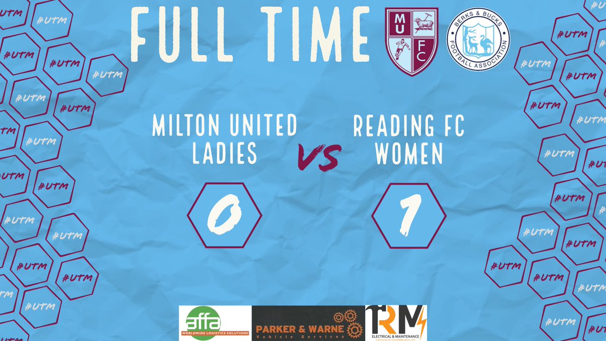MiltonUtdLadies's tweet photo. This afternoon we bowed out of the @BerksandBucksFA county cup with a 1-0 defeat to @ReadingFCWomen but the ladies done themselves proud with an exceptional performance across the board! Time to put our focus on next weeks FA cup game⚽️⚽️ #utm #LetsGo https://t.co/mMI2CCyzrI