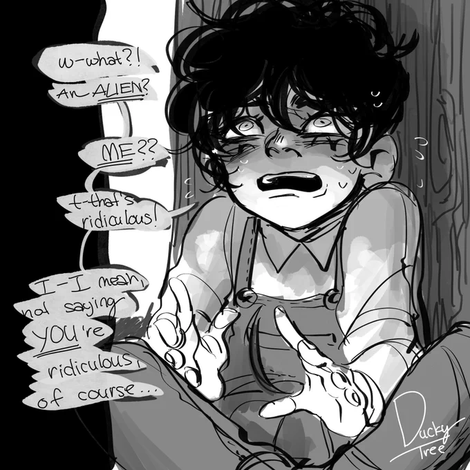 8 year old clark accosted by a weirdass kid in a starched collar who proceeds to air out his secrets like it's wet laundry
#dc #art #myart #fanart #brucewayne #batman #brucellosiswayne #comic #mycomic #clarkkent #superman #kalel #childhoodfriendsau
part 3 