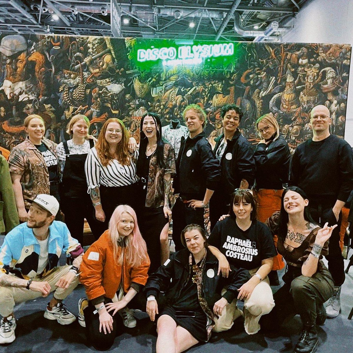 That’s a wrap on #EGX2022! Thank you so much to everyone who stopped by to play @discoelysium, try on @atelierZAUM and talk about opportunities here at the studio. Until next time…