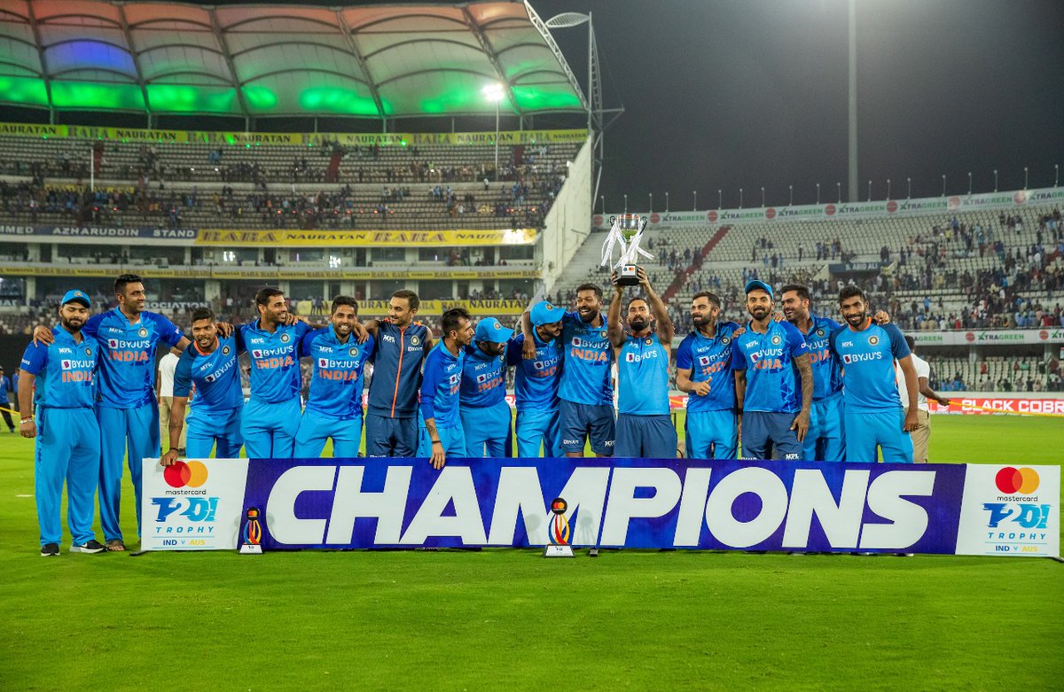 imVkohli's tweet photo. Brilliant character shown by the boys to seal the series after being down. 🇮🇳 https://t.co/qVCTXNWKH3