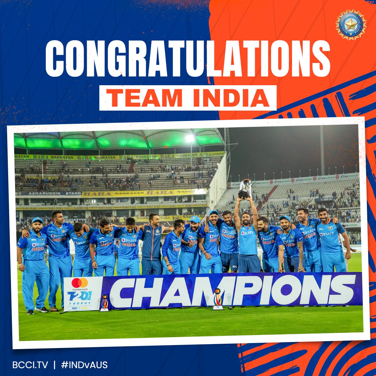 @BCCI's photo on #INDvAUS