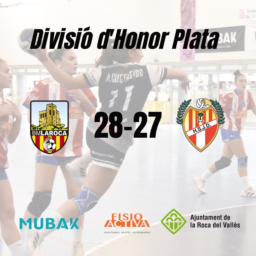 bmlaroca's tweet photo. ✌🏻 Els primers equips s’estrenen amb victoria com a locals 

🔥 Dos partits vibrants que pots tornar a veure al nostre canal de Youtube https://t.co/xCs1QIhdwy
