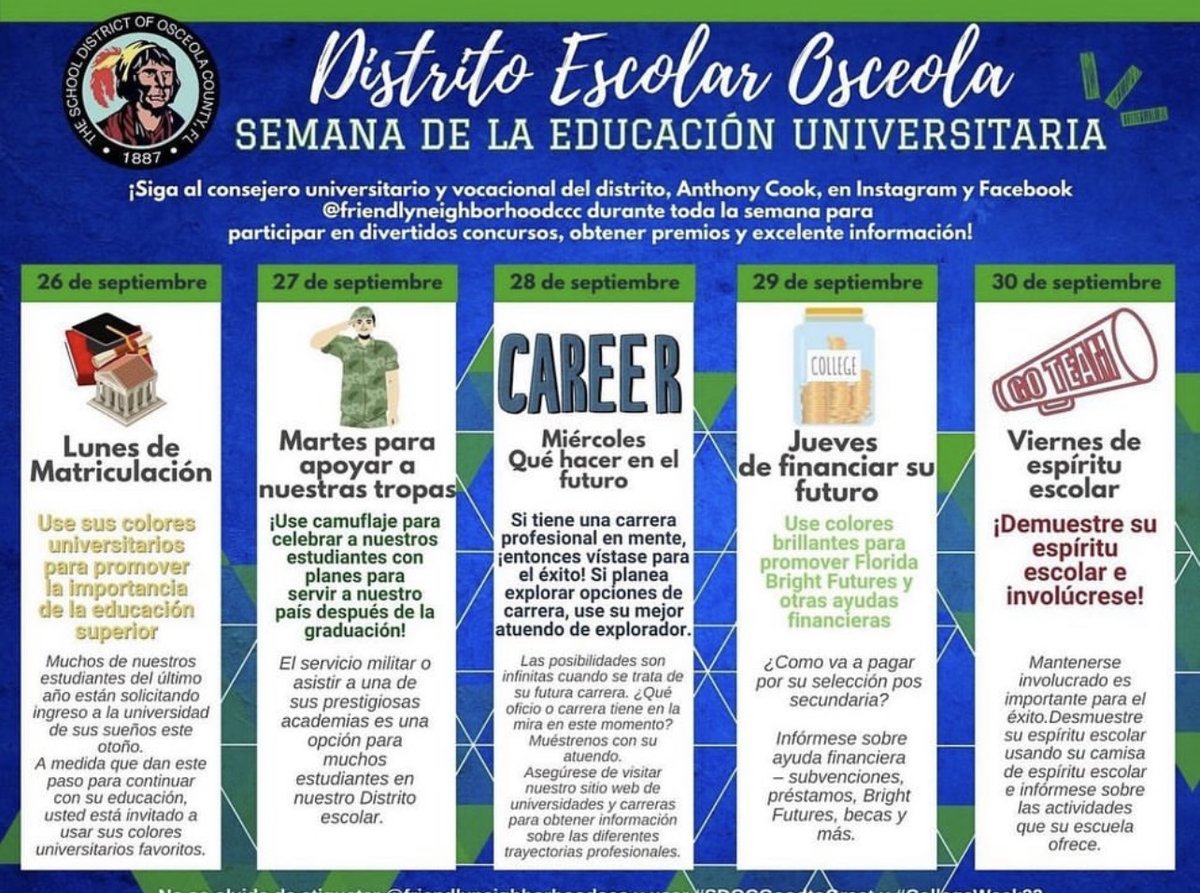 KMES families, don’t forget…tomorrow we wear our college colors! #kmesbearcubs #kmesforthewin #oneteamonegoal #sdocgoodtogreat
