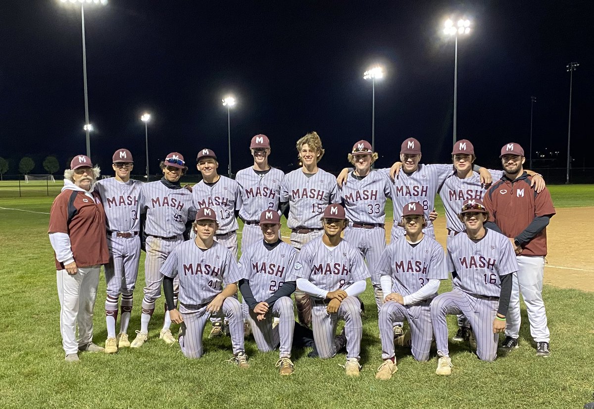 End of the season, what a year. My complete 2022 stat line. Looking forward to 2023. 
80 IP
119 K
48 H 
51 BB
27 ER 
2.36 ERA
Thanks <a href="/MASH__BASEBALL/">MASH ⚾️</a> <a href="/SteveMcGuiggan/">Steve McGuiggan</a> <a href="/AHenkemeyer13/">Andy Henkemeyer</a> @TonyVocca_11 <a href="/rhetthebig/">Rhett Hebig</a> <a href="/Coach_Nelson_/">Matt Nelson</a> and my family for everything they’ve done for me. #18 out.
