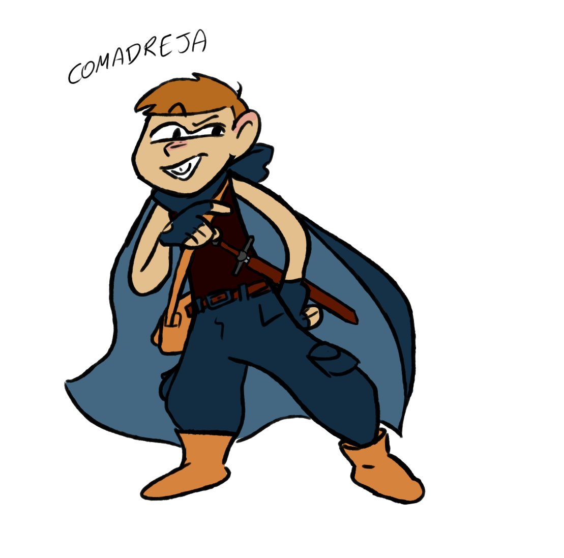 CairDuraws's tweet photo. Como me gustó mucho El Color de la Magia, de Terry Pratchet, traté de dibujar algunos de sus personajes.
Aquí Comadreja y Bravd el Ejeño. https://t.co/Sa7Hv0qsAK