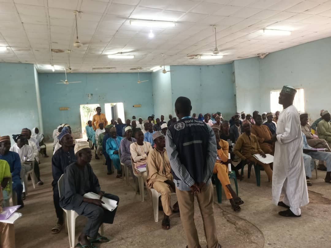 KanoTeamOffice's tweet photo. #WHO Sensitized 4840 Community Informants in 44 LGAs in Kano State on active case search for epidemic prone diseases to improve case detection and reporting in communities.
@mayanaabubakar1 
@WMulombo 
@WHONigeria 
@CWarigon 
@KSPHCMB1 https://t.co/QoxkqOHg3M