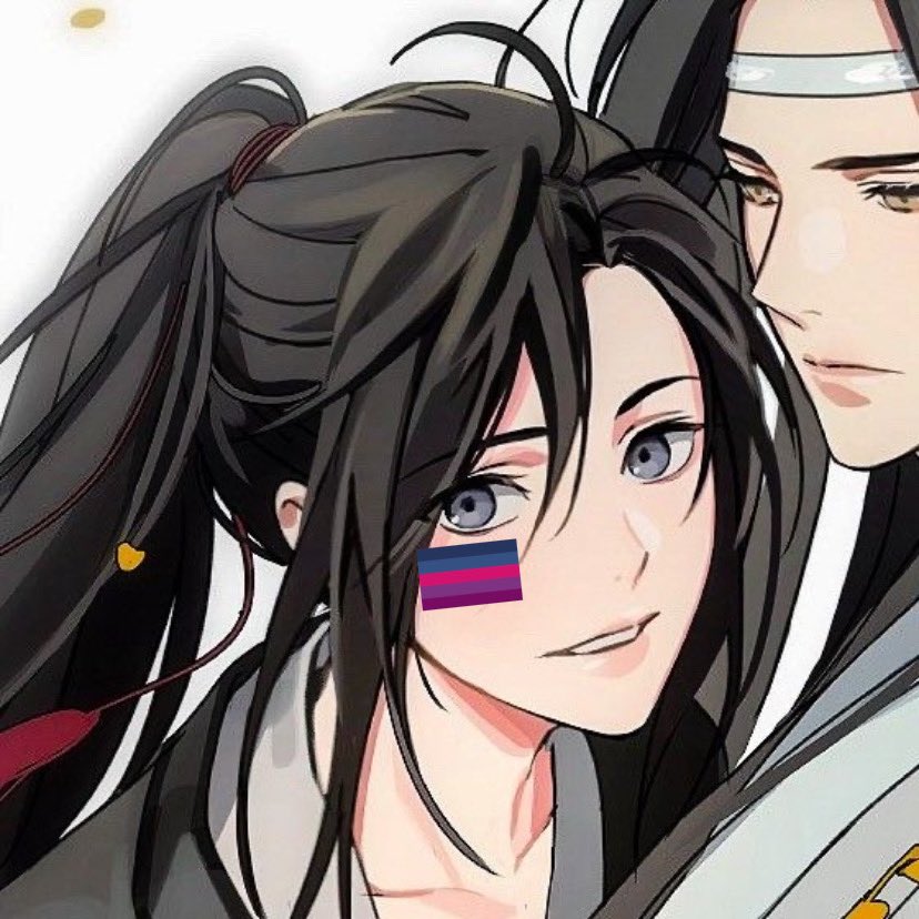 evilbiotd's tweet photo. Today’s first evil bisexual of the day is Wei Wuxian from MDZS (canon) -🍪 https://t.co/3UyGK7Wwew