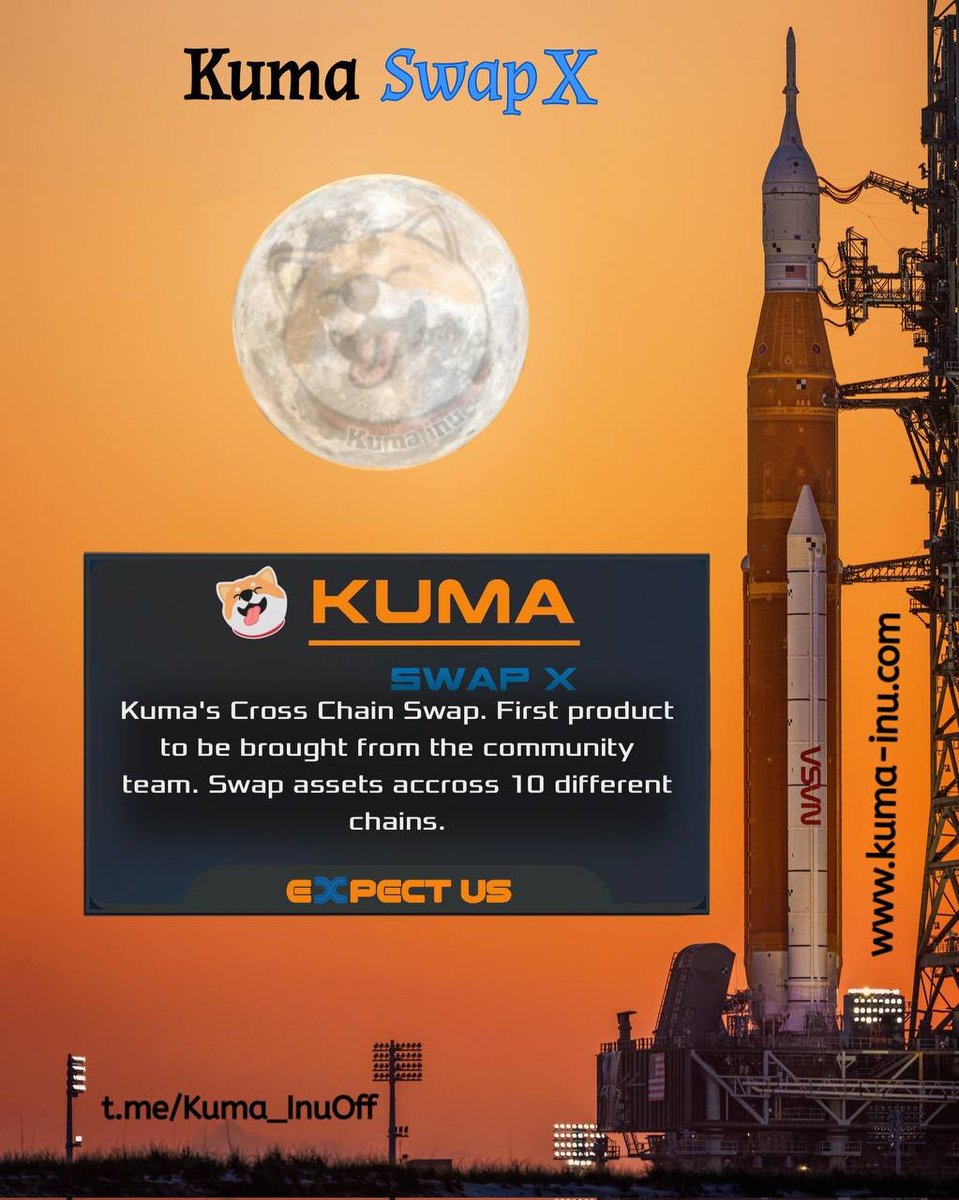 KumaAstronaut's tweet photo. @CryptoArmy555 Have YOU #SHIBARMY used @KumaSwapX ?! Even #Shibaswap is only 1 chain!! https://t.co/vRmmuVddZi