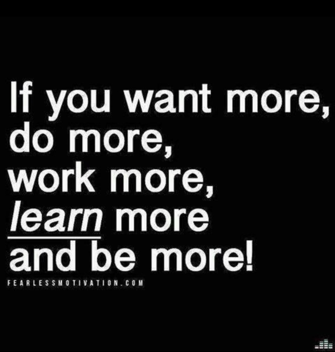 SwansonRodney's tweet image. #ThinkBIGSundayWithMarsha #learnmore #workmore #domore #Motivation