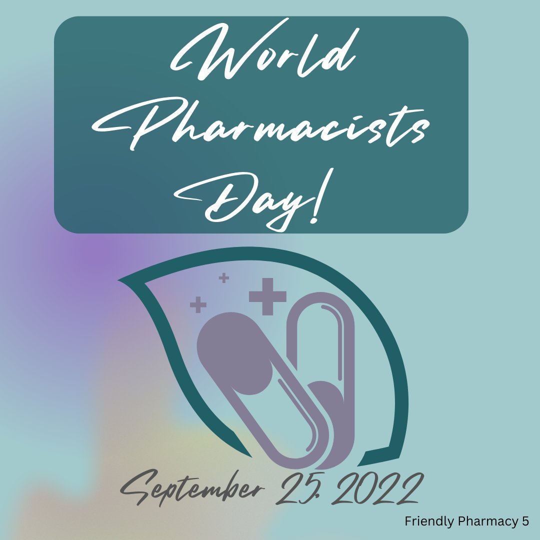 LindsayDixonFP5's tweet photo. There are over 45,000 #Pharmacists practicing in #Canada. Today is #worldpharmacistsday2022 so here are 5 THINGS you might not know about us!

#TwitteRx https://t.co/OOoTSwK9vU