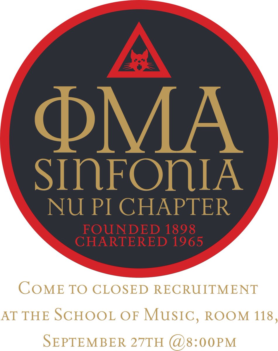 Phi Mu Alpha - Nu Pi tweet media