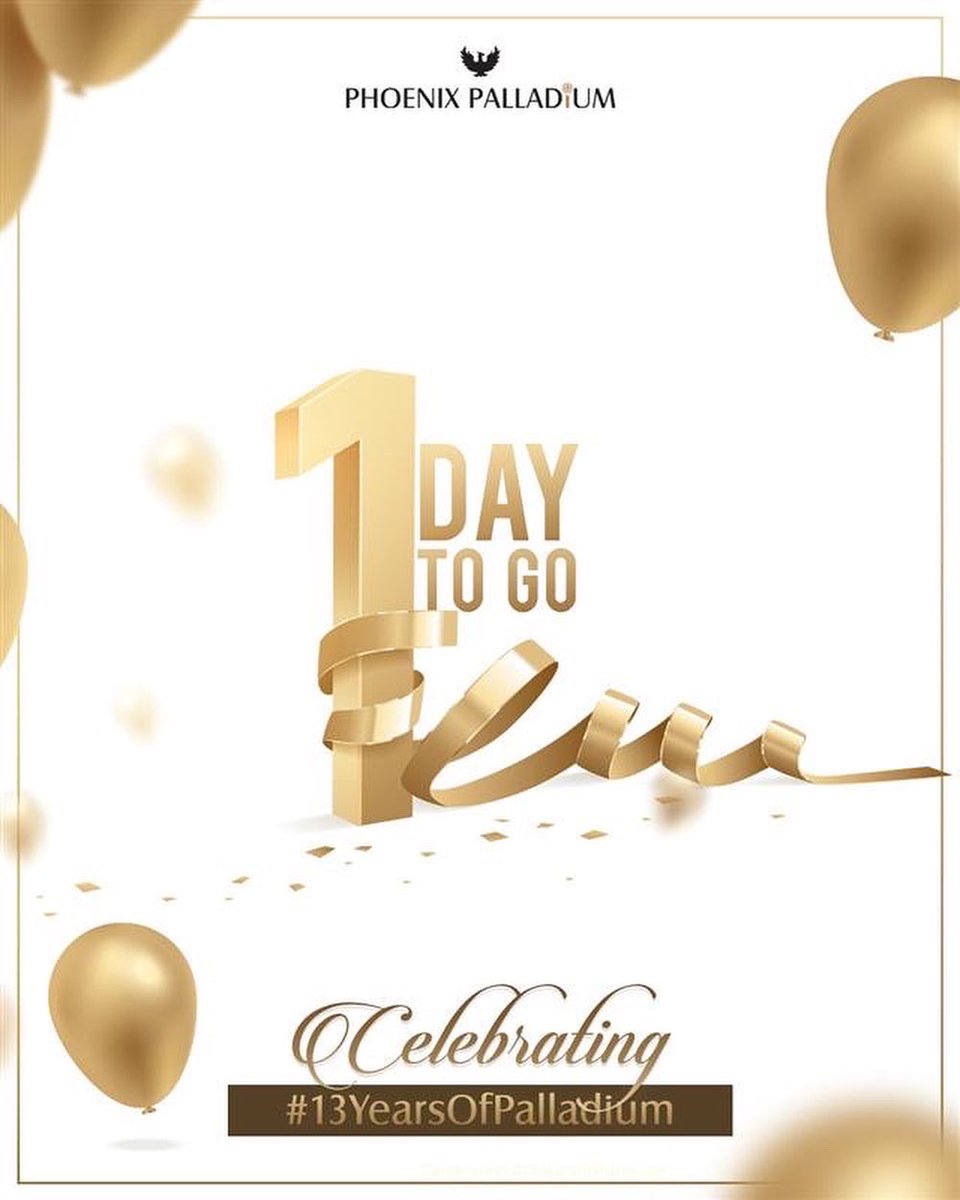 gophoenixing's tweet photo. Celebrate #13YearsOfPalladium by joining us on the 26th of September. As we grow each year, we continue to strive to give our patrons newer and richer experience. Shop with us on the 26th of September and 1% of the sales will be donated to the Light of Life Trust. https://t.co/7WUsHZUCkv