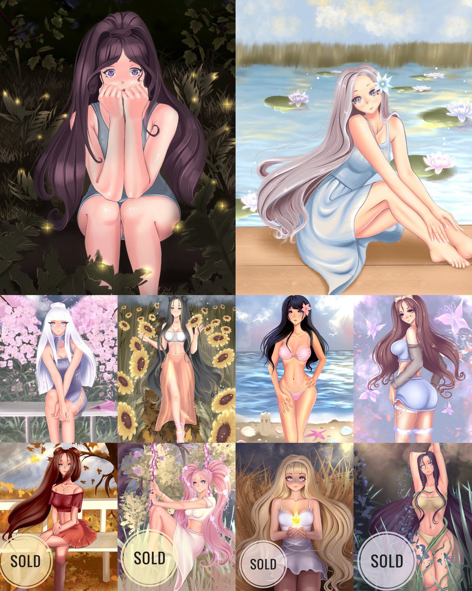 Katty_proarty's tweet photo. Oh my god๐
NEW DROP!
Collection "Anime girls surrounded by nature".
๐ค11/*** LISTED
๐ค4 /11 SOLD
๐ค0.035-0.045 ETH
I don't know what's going on with me, but I want to draw these anime hourly. โบ๏ธ
#etheralist #KatoCrew #nftanime #OpenSeaNFT #DACSHARE
#babytesla #FairArtNFT
โฌ๏ธโฌ๏ธ https://t.co/pjxDV3oCOr