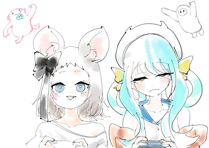 #うーらーと#おえかきちぅアーカイブに残らない魂交換回 