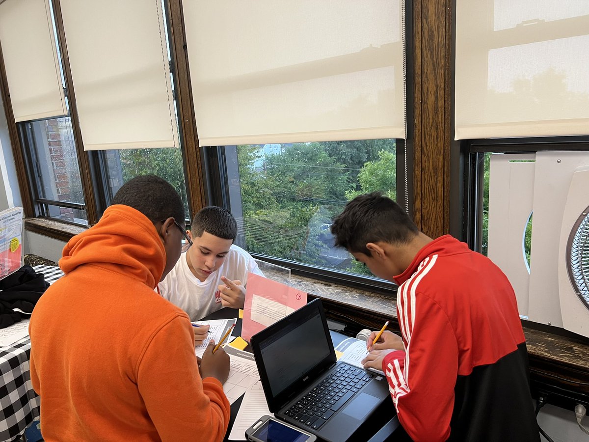 Carousel activity reviewing written responses to assessments. Ss got a lot out of protocol! Reviewing the rubric and samples. We will move scores because of reflections on our work all year! <a href="/MarcelaAstudi14/">M. Astudillo, Ph.D</a> <a href="/chrisgibbons422/">Christina</a> <a href="/pvdschools/">Providence Public Schools</a> <a href="/RWMSprov/">RogerWilliamsMiddle</a> <a href="/jamesboyd1906/">James E. Boyd Jr.</a> <a href="/beccasaltyfiske/">Becca Salzman-Fiske</a>