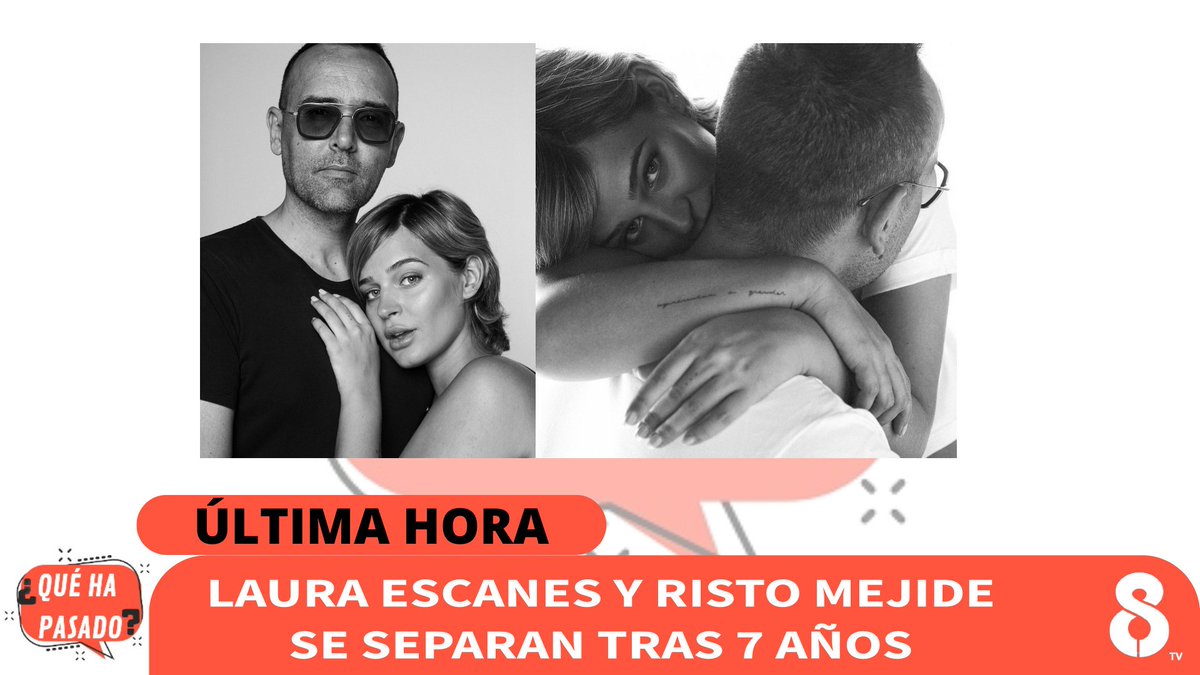 QueHaPasadoTV's tweet photo. Arrancamos con la ÚLTIMA HORA: 
💥 LAURA ESCANES y RISTO MEJIDE anuncian su ruptura tras 7 años ▶️ https://t.co/ebpAECSDgw
#QuéHaPasado1 https://t.co/qIvgXU0rGm