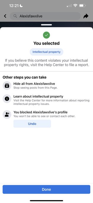PLEASE REPORT THIS FAKE PAGE ON Facebook.  It is not me &amp; they are using my IP &amp; that&rsquo;s NOT my email<a href="/tag/realloyalfans"class="tags"><span>#realloyalfans</span></a>