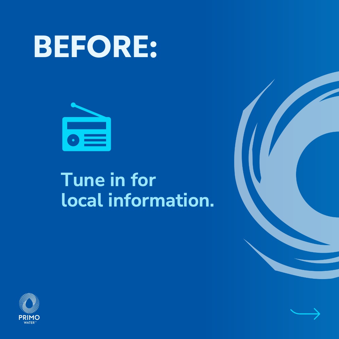 PrimoWater's tweet image. #Preparation is key when major storms are headed your way. Don't forget to #StaySafe especially if you are in the path of #HurricaneIan and supply yourself with your #hydration needs as well as manual pump options for you and your family.