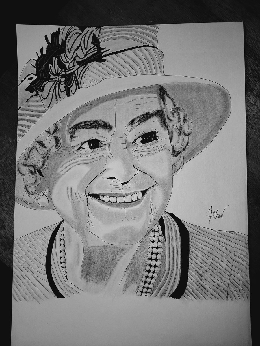 Hommage à Queen Élizabeth ll ✍️🙏🇬🇧👸💂‍♂️ <a href="/lovewalesfamily/">Theroyalfamily.wcgcl 👑🇬🇧</a> <a href="/theroyalfamilyv/">The Royal Family 👑 FANPAGE</a> #Hommage #QueenElizabeth #ElizabethII #London #England #buckinghampalace #draw