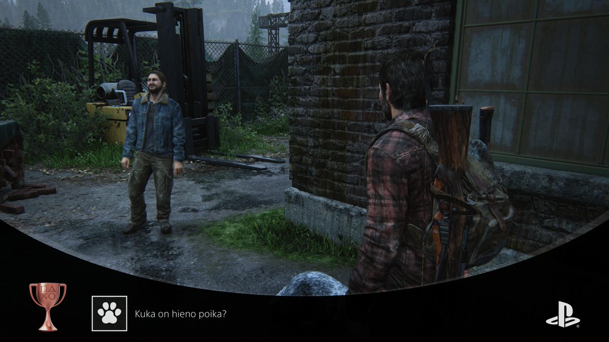 The Last of Us™ Part I Kuka on hieno poika? (BRONZE) #PlayStationTrophy #PS5Share, #TheLastofUsPartI