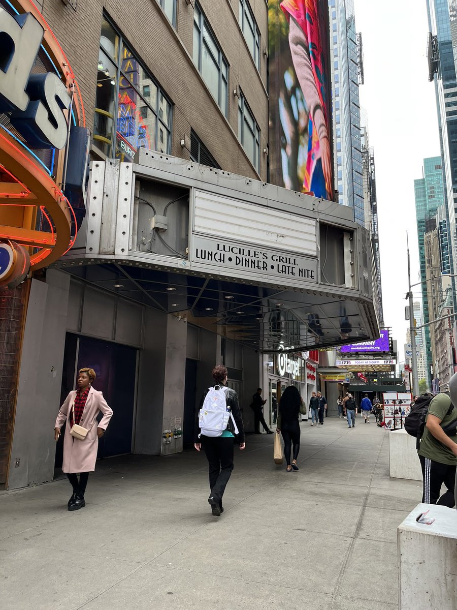 NYCSightsSounds's tweet photo. Departed #nyc - the old #BBKings music venue on 42nd Street #TimesSquare. Long shuttered, this venue used to attract a phenomenal roster of musical acts. https://t.co/vbTtZpLPrq