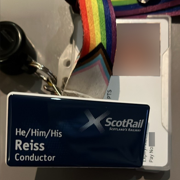 #NationalInclusionWeek2022 We encourage all staff, regardless of their background or identity to share their pronouns on name badges and email signatures.

It’s not mandatory, but it's a nice way of helping everyone feel more comfortable and supported as their true self at work.