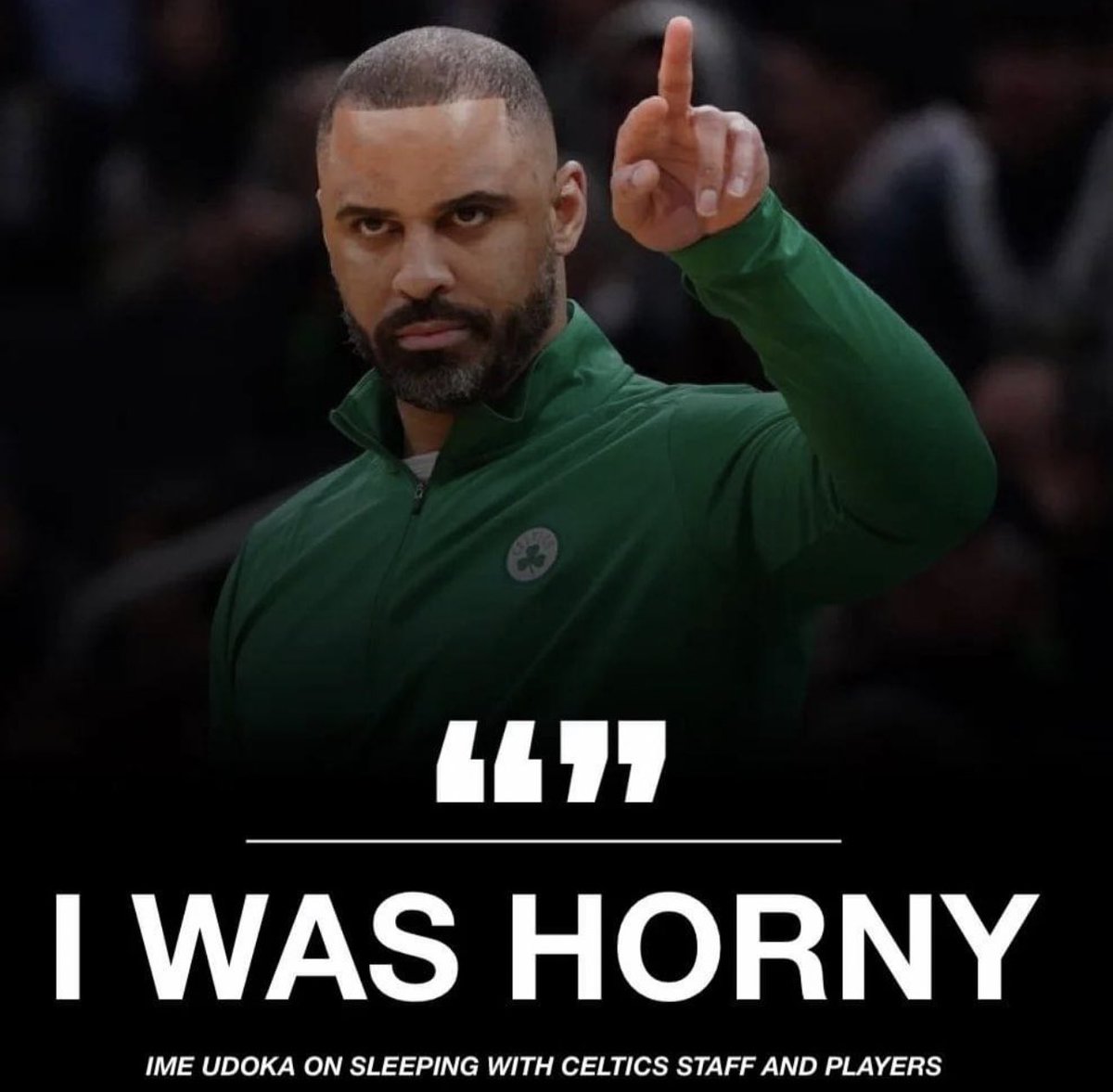 Im just the messenger. #ImeUdoka #Boston #BostonCeltics #NBA2K23 #NBATwitter