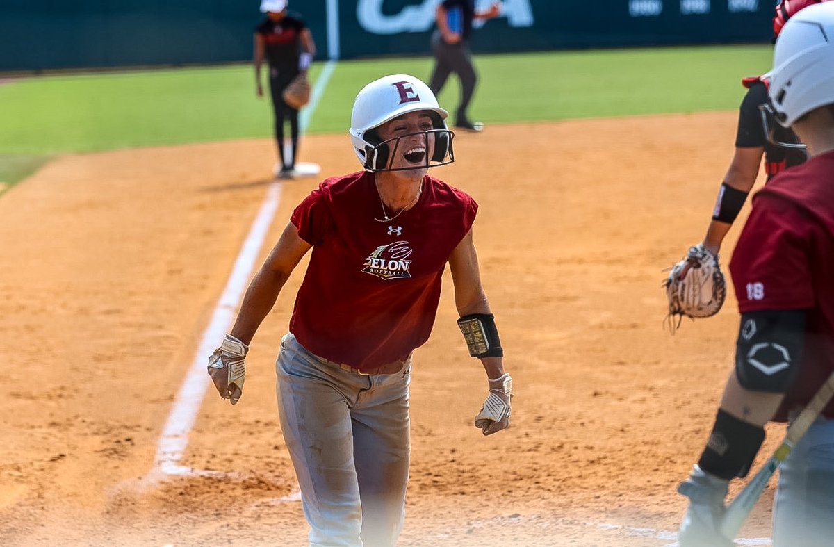 Mood after taking game one over NC State! 

#EUSB 🥎