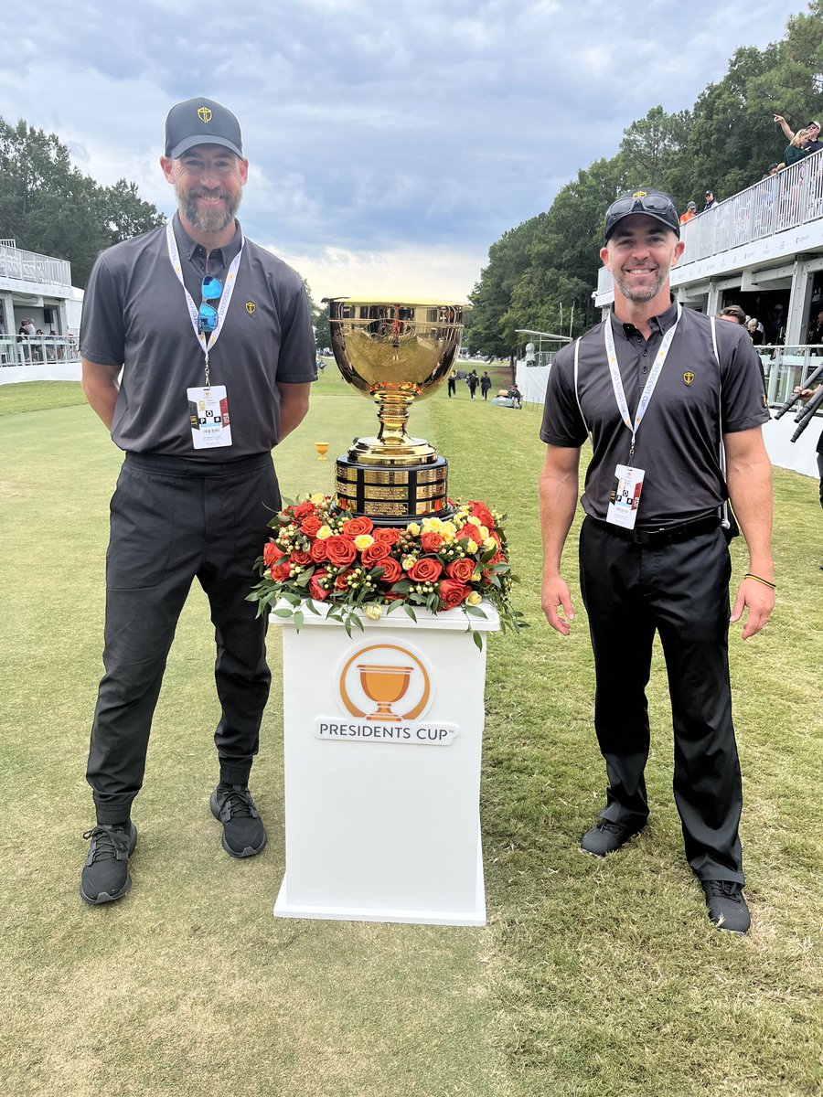 Fun week working with ⁦<a href="/IntlTeam/">Presidents Cup International Team</a>⁩ thanks to all involved in making this such an awesome week
