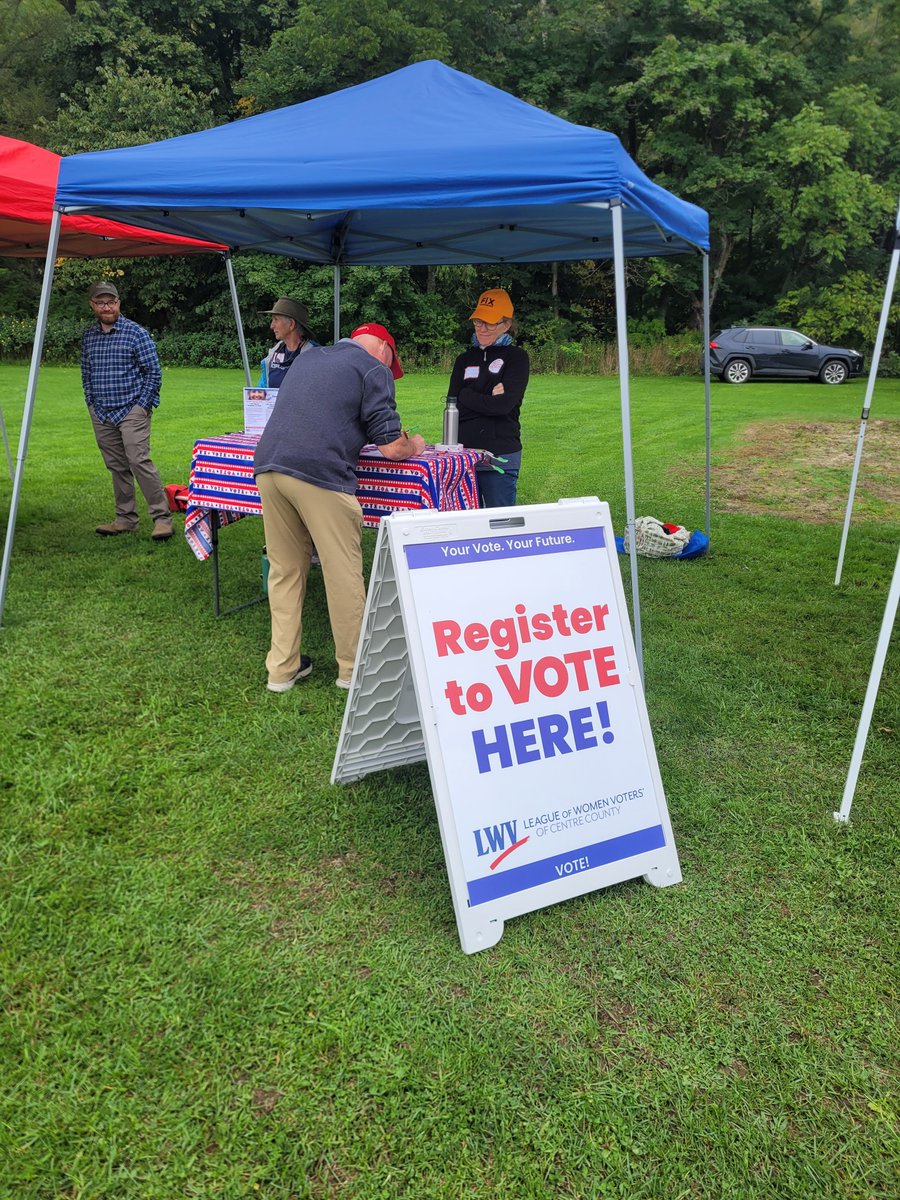 ZeiglerForPA's tweet photo. I went to Crickfest and saw the @LWVcentrecounty there along with @FIxHarrisburg folks. #VoteNov8 #HD171 #FixHarrisburg #ForABetterTomorrow https://t.co/p9eFjqyYsx