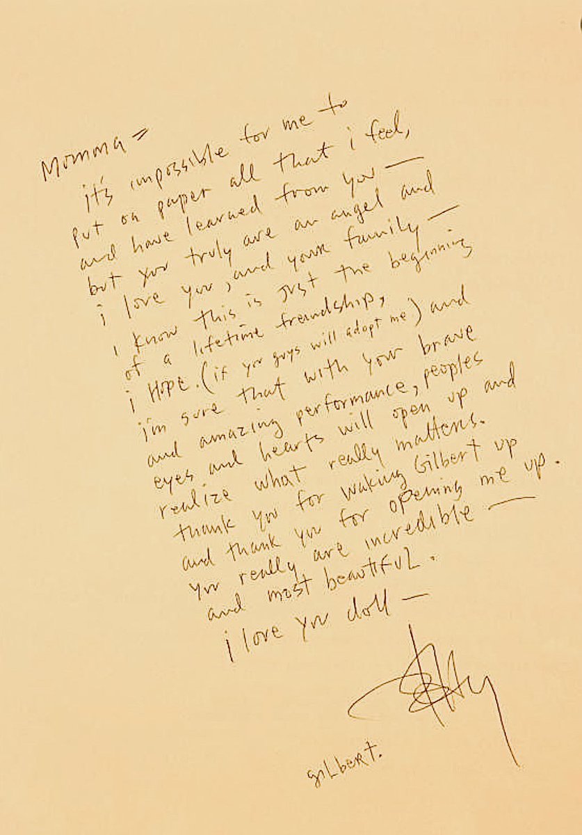 DEPPFlLES's tweet photo. johnny depp’s handwritten letter to darlene cates, his mom in ‘what’s eating gilbert grape’, 1993. https://t.co/Zxar3NZkIJ