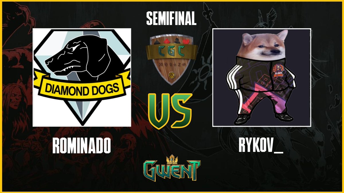 Live game corresponding to the SEMIFINAL of the CGC !!! on Twitch, Sunday 2:00pm México (GMT-5) in 10 minutes!!! 

Rominado vs <a href="/heypatrykhere/">Rykov</a>

TWITCH: <a href="/PeluchonTTV/">El Peluchon</a>
twitch.tv/elpeluchon 

#CasinoGwentCup #Gwent