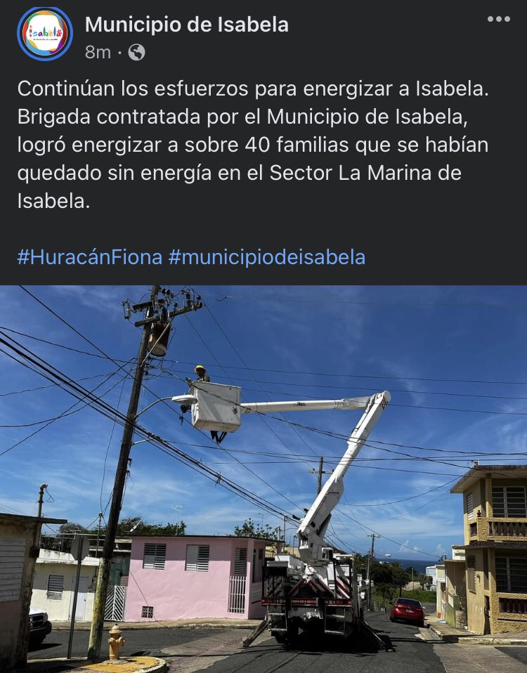 Chacho_187's tweet photo. Update: 

El municipio continúa con las reparaciones de los “bolsillos” en contra de las amenazas de Luma. https://t.co/5iWV1OnpBy