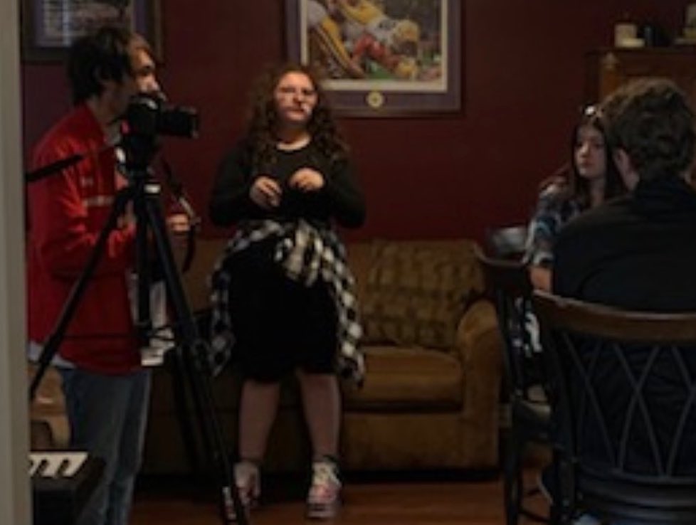 cpsbtv's tweet photo. Sulphur High TV Production students compete in the Lake Charles Film Festival’s 48-hour film sprint. https://t.co/kB53DCKJ5u