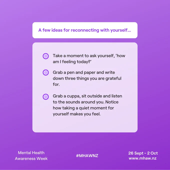 Image from Mental Health Foundation of New Zealand (@mentalhealthnz)