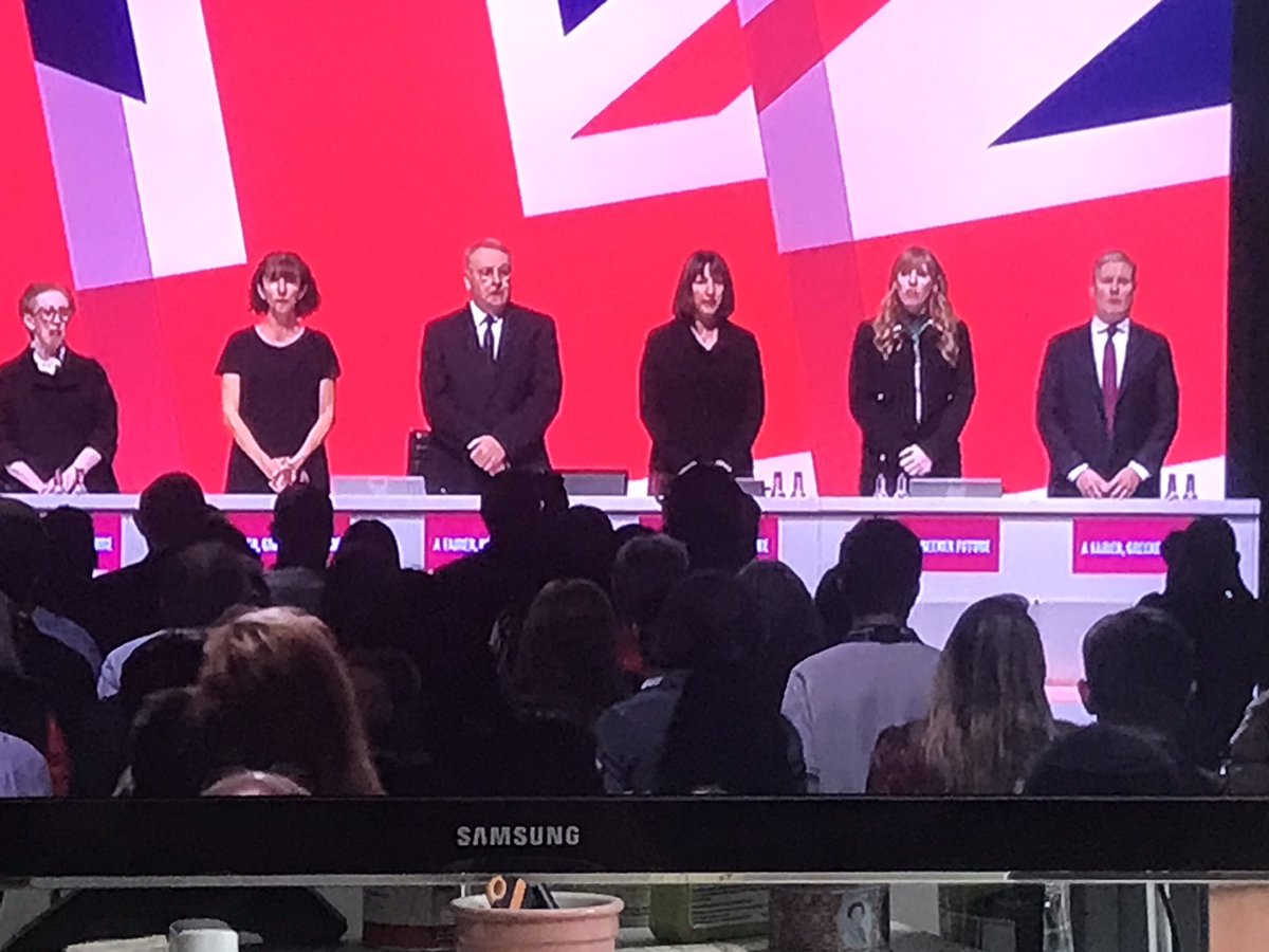They look like Prisoners Of War being paraded in front of the enemy flag. #LabourConference2022 #KeirStarmer is a hard left fraud, biding his time.