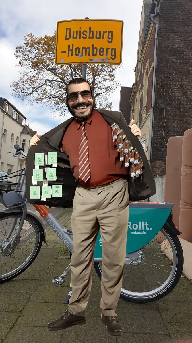 Neulich <a href="/BarthiGay/">Barthi der Deutschlandbaron</a> in Duisburg bei seiner Arbeit getroffen, anscheinend dealt er aktuell Staplerscheine und Beats via USB 2.0 Sticks.