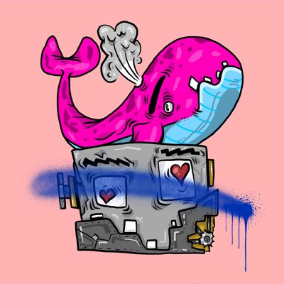 My only NFT with a whale in it, 
For the big one who rides for ADA
We are cardano whale 
#NewProfilePic @PetsRusCNFT