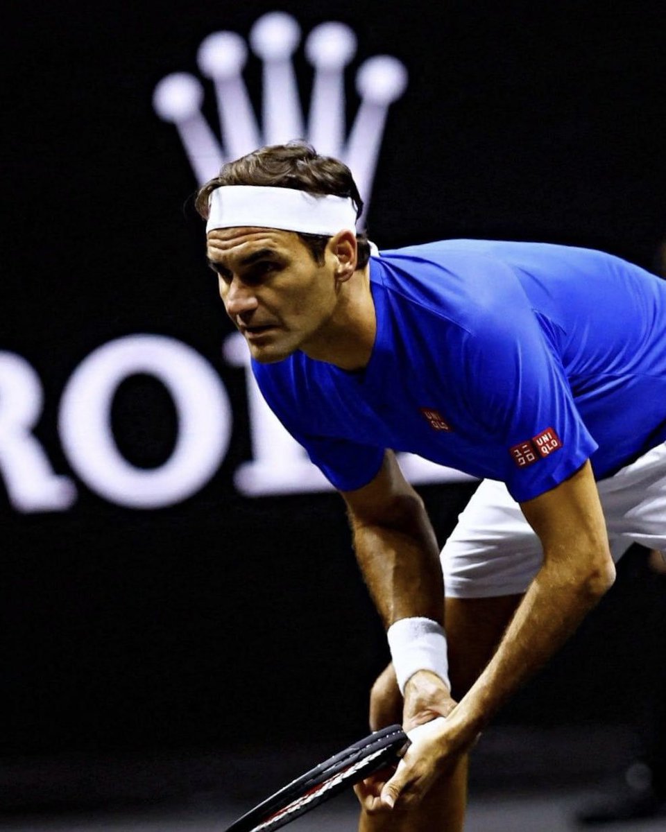 Una de las fotos de la Laver Cup porque nadie ha jugado al tenis como Roger Federer.

Su Majestad 👑