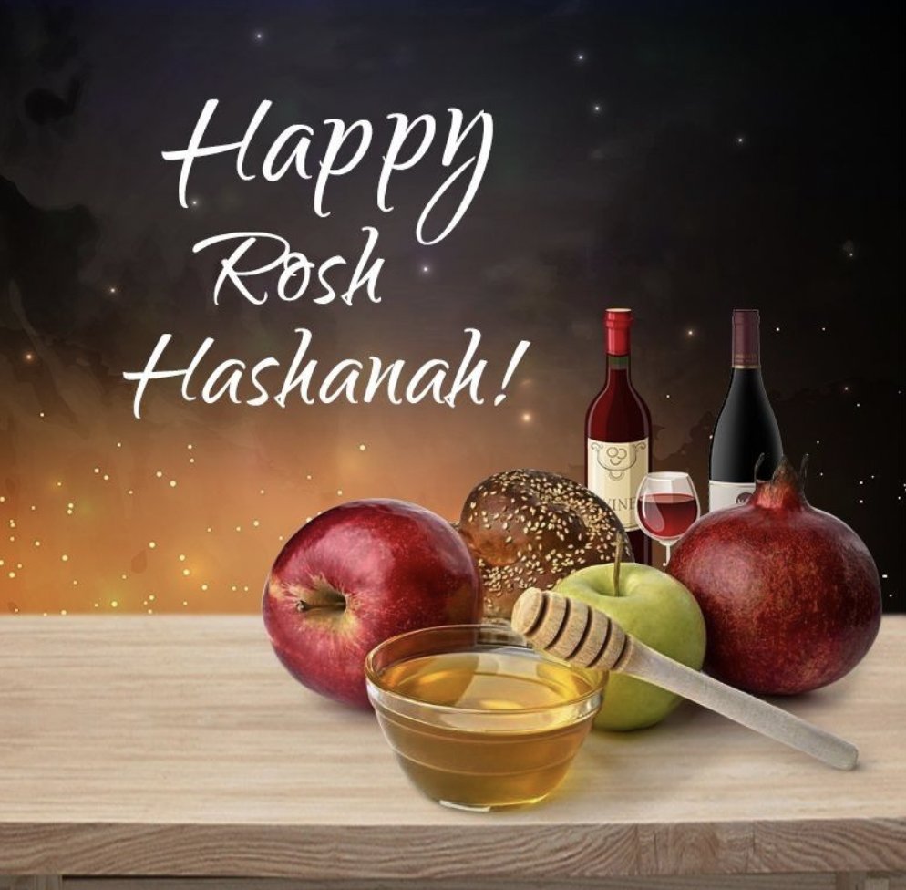 Dear family, friends and colleagues:
Tonight is the start of the Jewish New Year #RoshHashanah -  5783 
To all, #lshanahtovah  -"Have a Good Year" and #ChagSameach - "Have a Good Holiday"
Warmest Wishes and Good Things for the #NewYear!