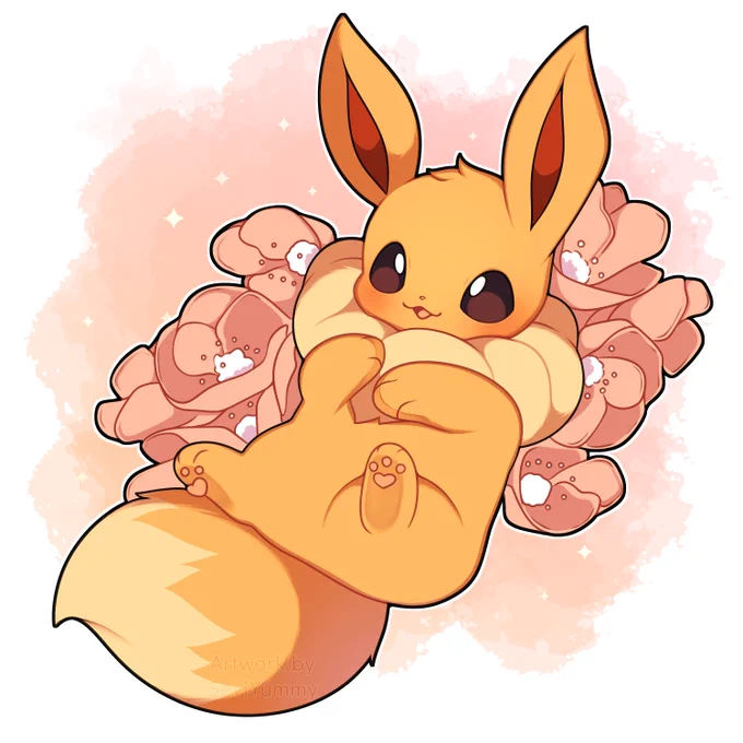 I'll never get tired of drawing Eevee  