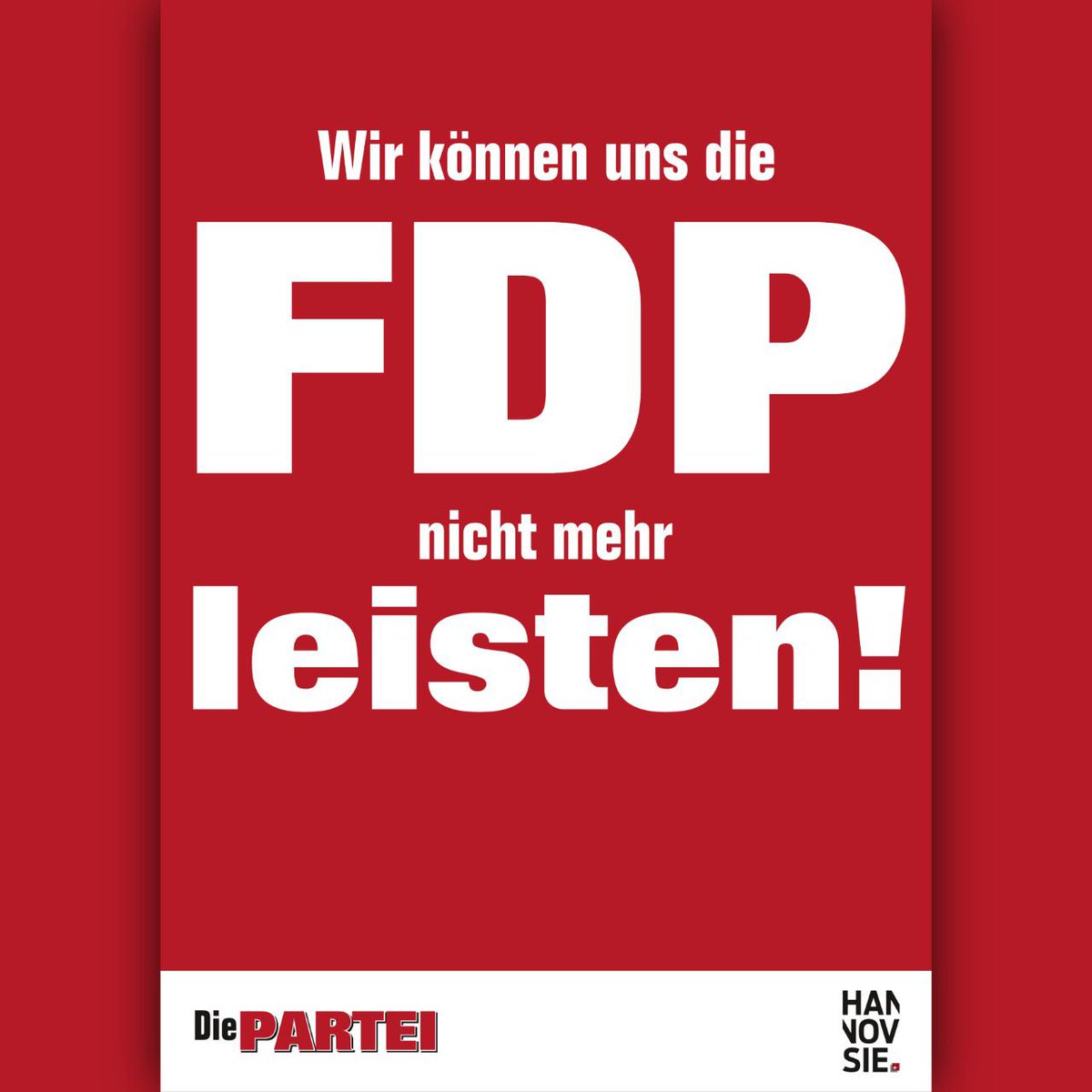 Die PARTEI Hannover @diepartei@hannover.social tweet media