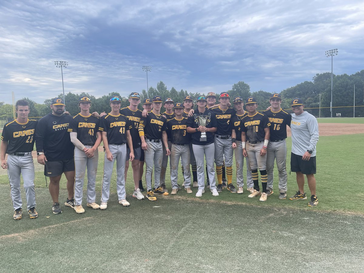 Congrats to <a href="/CanesSouth/">Canes South</a> for taking home the 18u Early Fall Championship! #DBUpstate