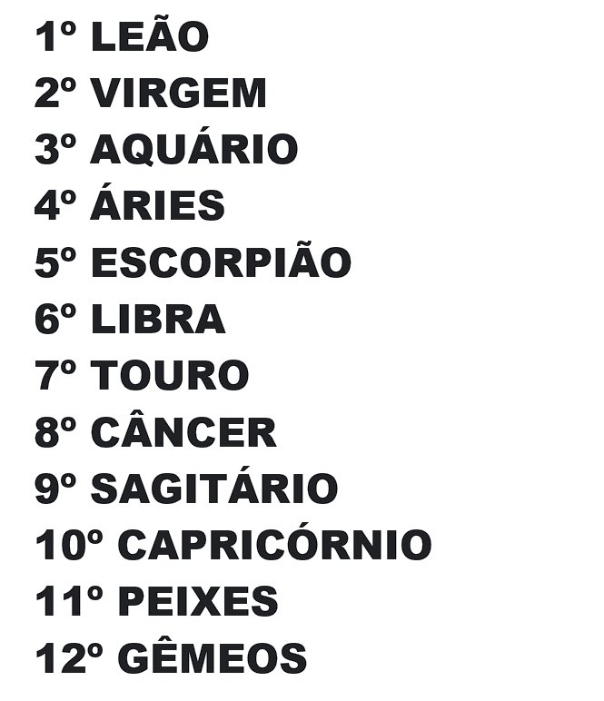 futurizando's tweet photo. Segundo o site Astrology Plus, esses são os signos que mais terão SORTE no mês de OUTUBRO. Em qual posição você está? 🥠 https://t.co/vb8Zjl72q3
