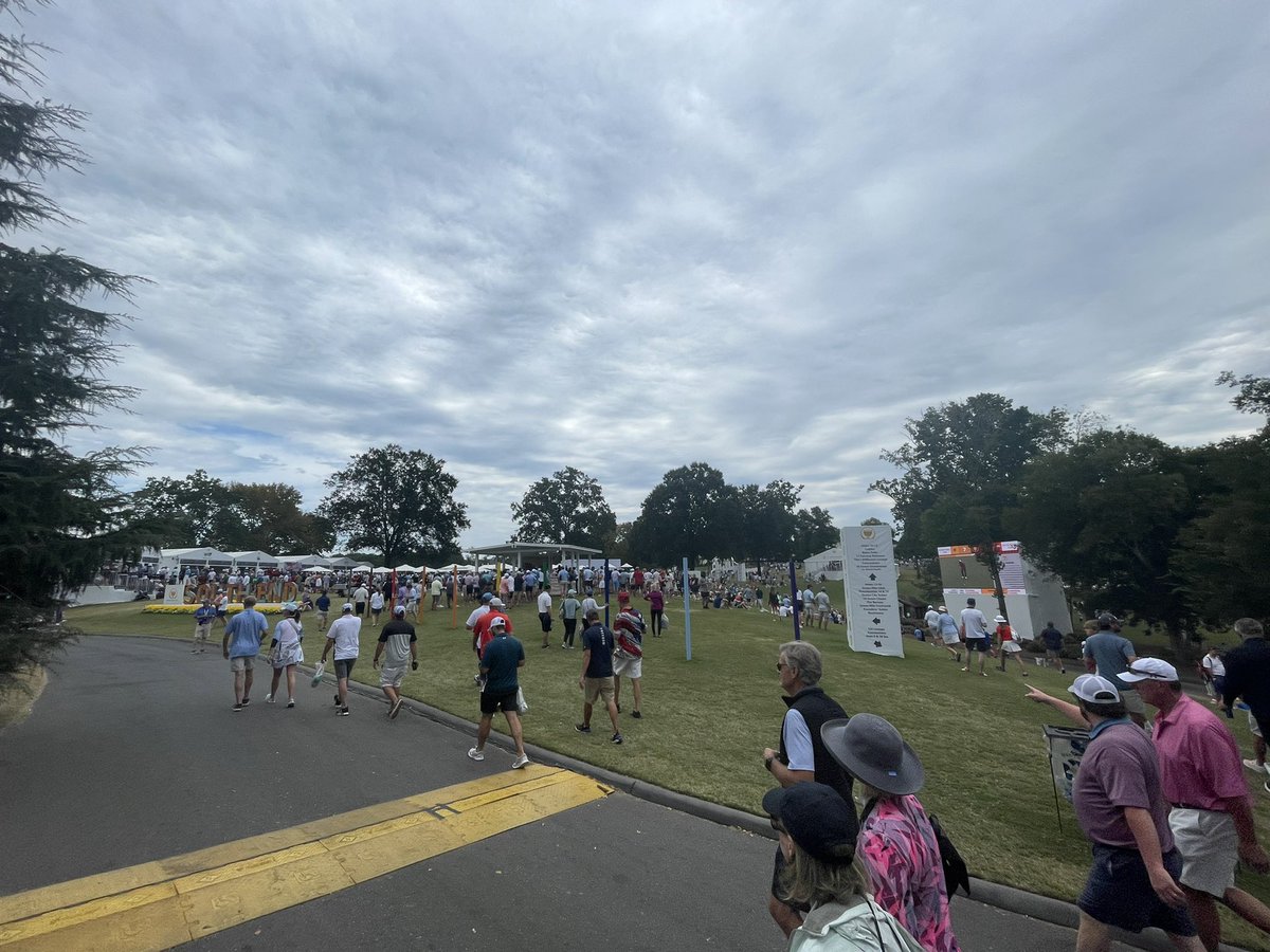 Well done to <a href="/ThomasDeLozier/">Tom DeLozier</a> and his team for a fantastic <a href="/PresidentsCup/">Presidents Cup</a> week.