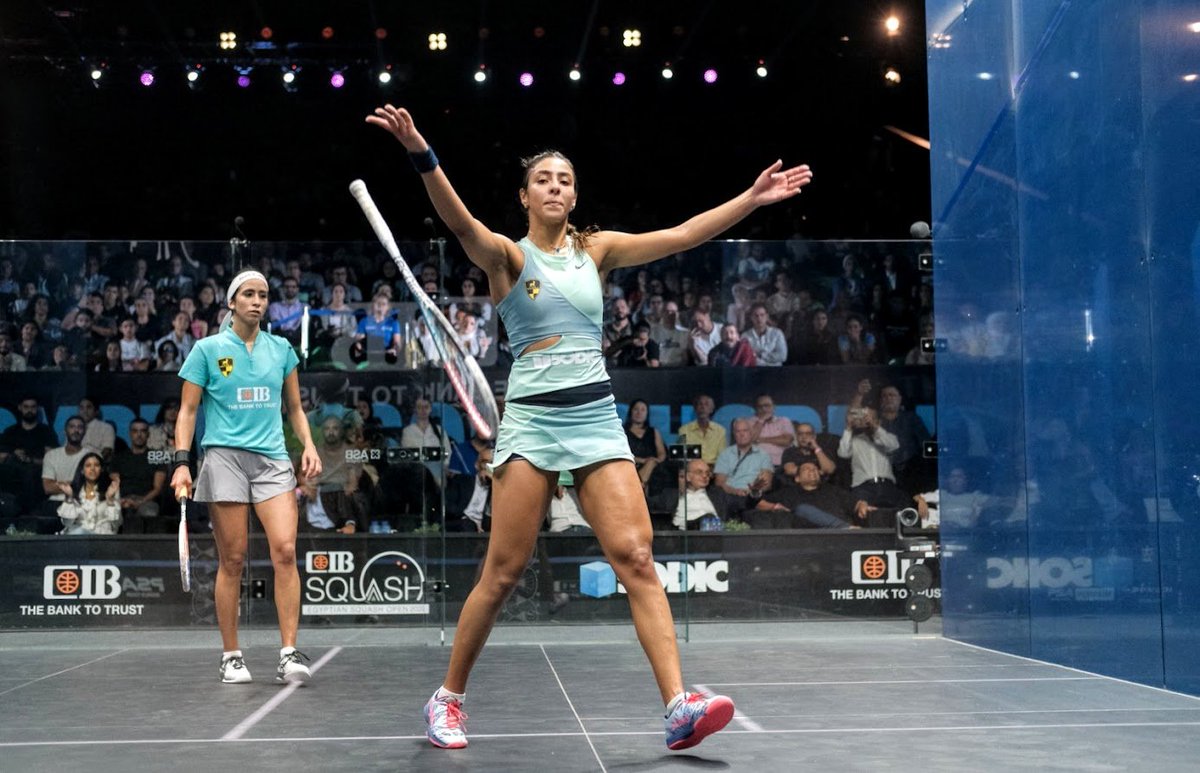 And the CIB Egyptian Open women's champion is ..... <a href="/HaniaaElHammamy/">Hania El Hammamy</a>  !!!

 [3] Hania El Hammamy (Egy) 3-1 [1] Nouran Gohar (Egy)  11-7, 11-13, 11-3, 11-2 (81m)

cibegyptiansquashopen.net/2022-finals